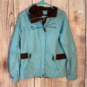 COLUMBIA Small Ladies Jacket Size 4 (Y 14-16) Blue